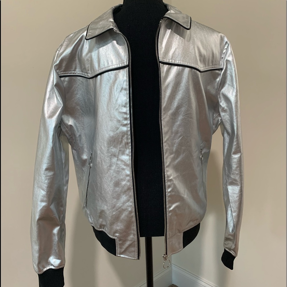 Mens Zara silver jacket